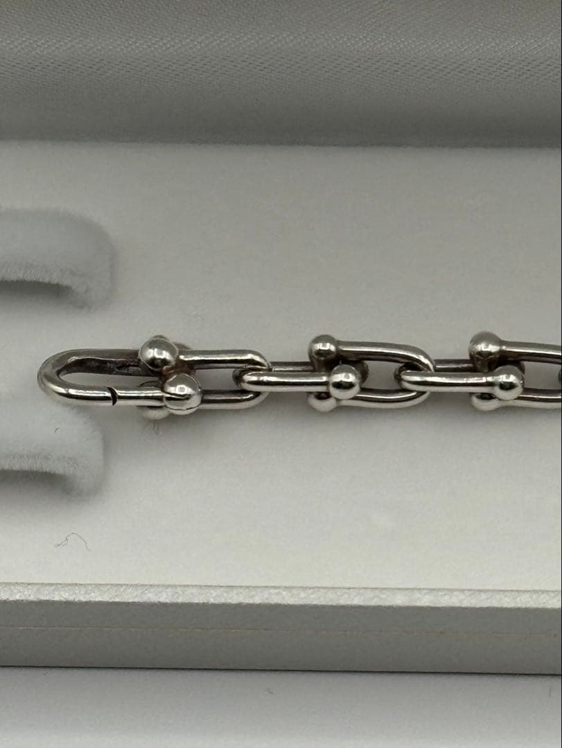 ティファニー TIFFANY ハードウェア スモールリンクブレスレットSV925
