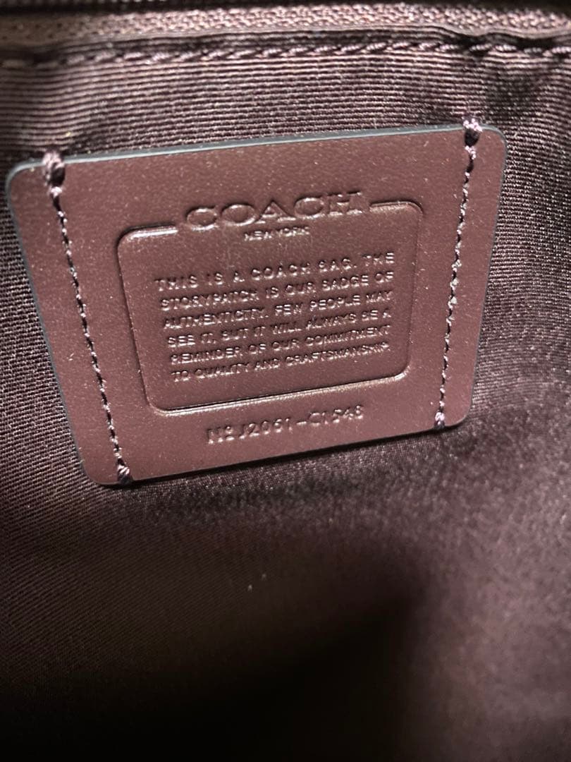 【新品】COACH/コーチ トートバッグ　デンプシートート40
