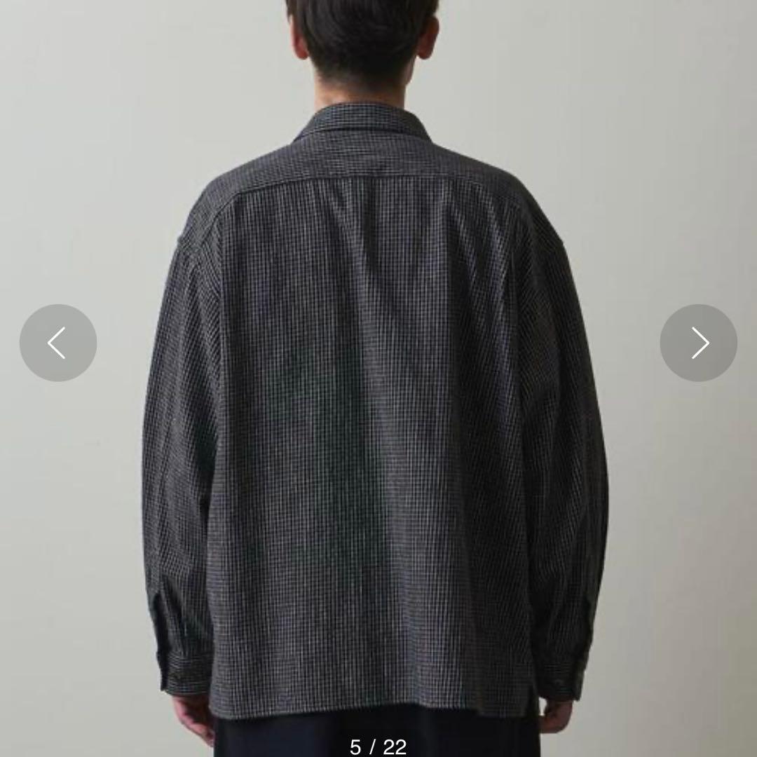 steven alan チェックオーバーサイズシャツ Sサイズ