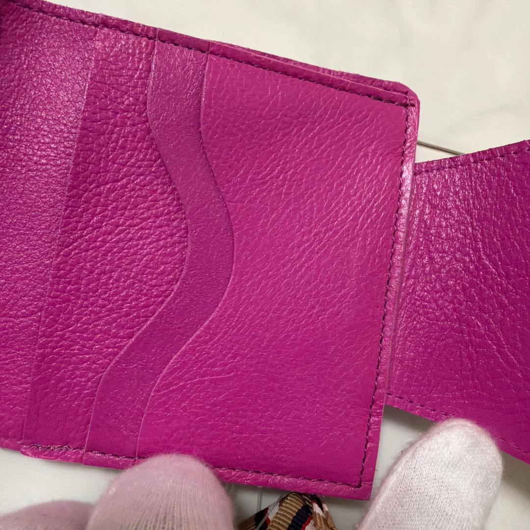 【新品未使用】IL BISONTE 二つ折り財布 がま口 イタリア製