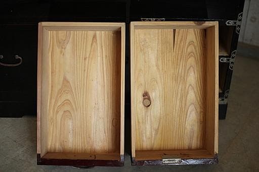 古いチェスト　引き出し4杯　タンス