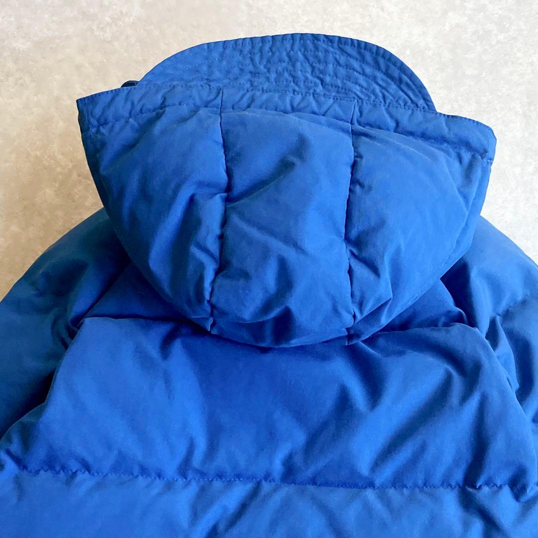 美品 ケープハイツ 高機能60/40ナイロンダウンジャケット 2way ブルー