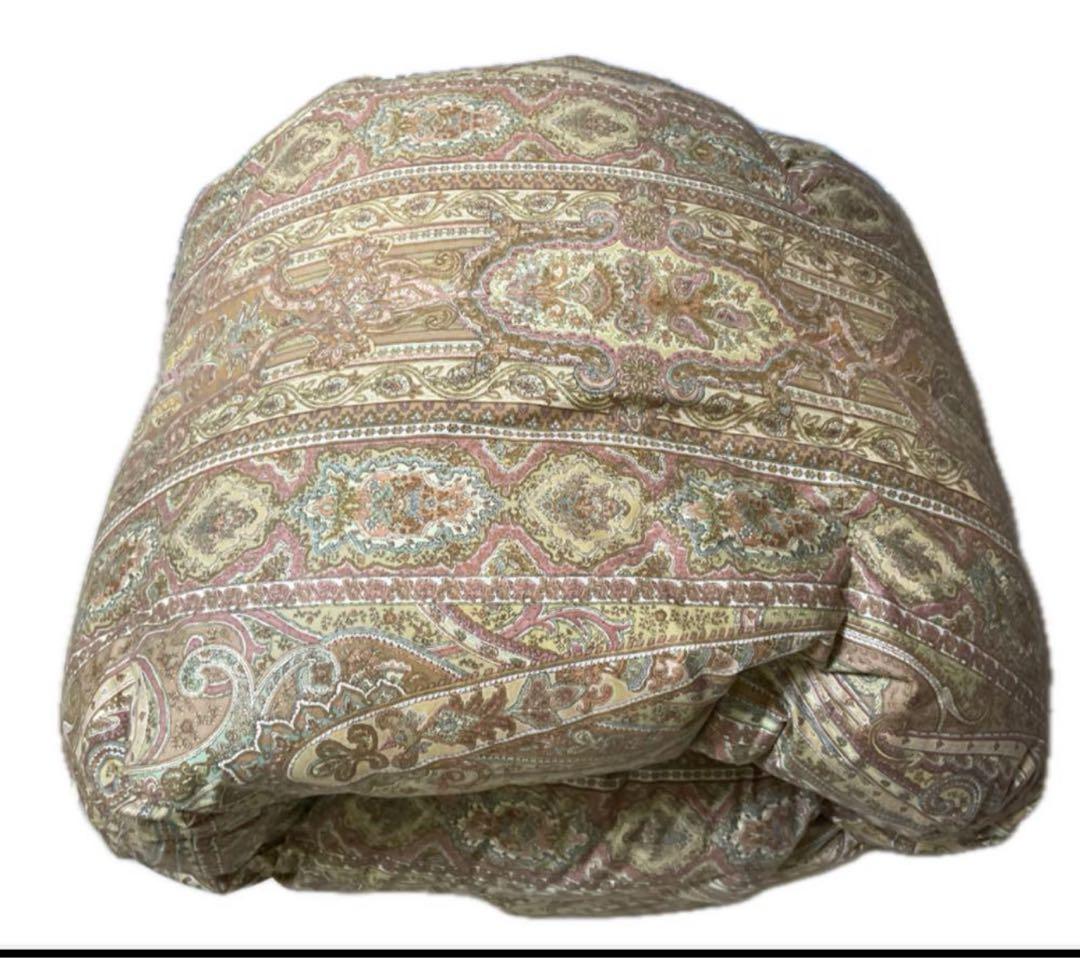 日本製中古高級羽毛布団ダウン90%詰物1.4kg