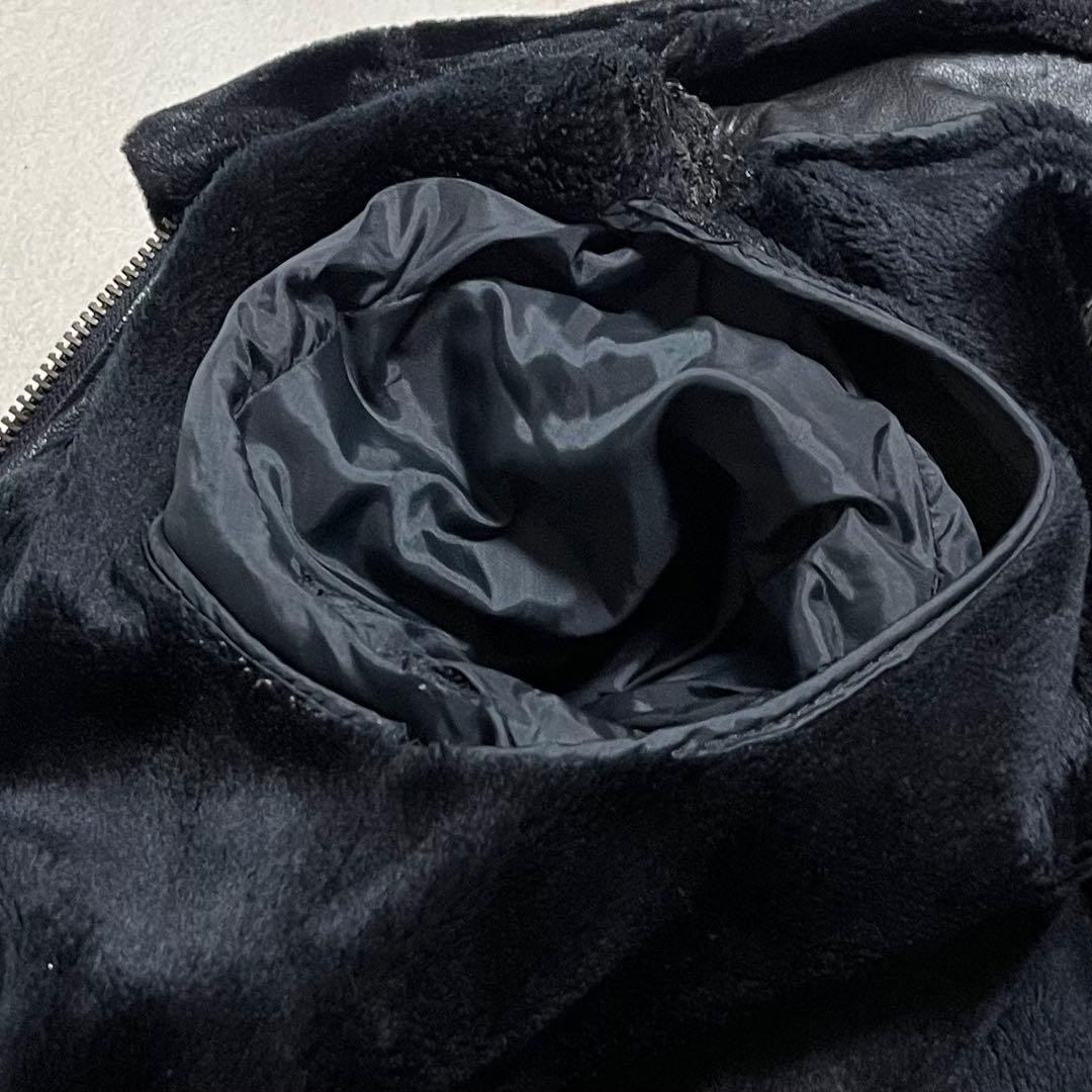 G-1 フライトジャケット　レザー　70s ビンテージ　　着脱可能ライナー付き