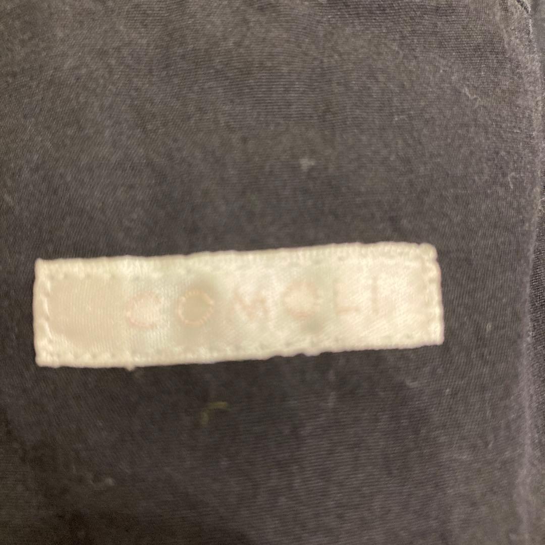 COMOLI コットン中綿チェスターコート