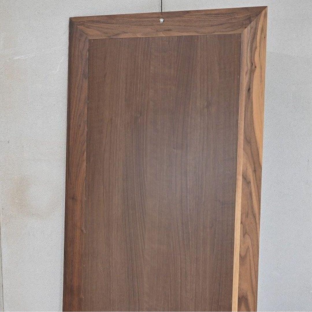 北欧スタイル 全身鏡 ウォールナット無垢材 ナチュラル 姿見 ミラー 玄関 寝室