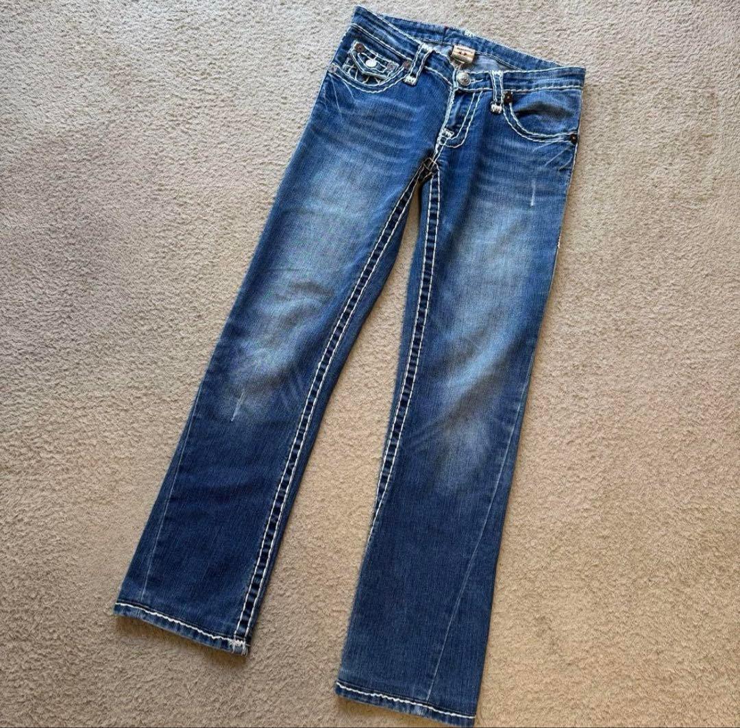 TRUE RELIGION JOEY SUPER T 極太ステッチ W28