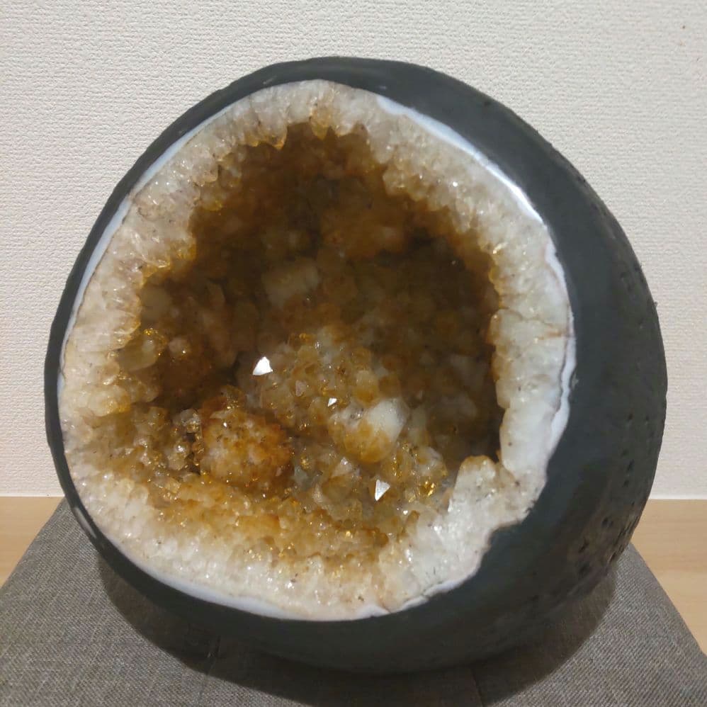 シトリンドーム 11.5kg 天然石/パワーストーン 原石