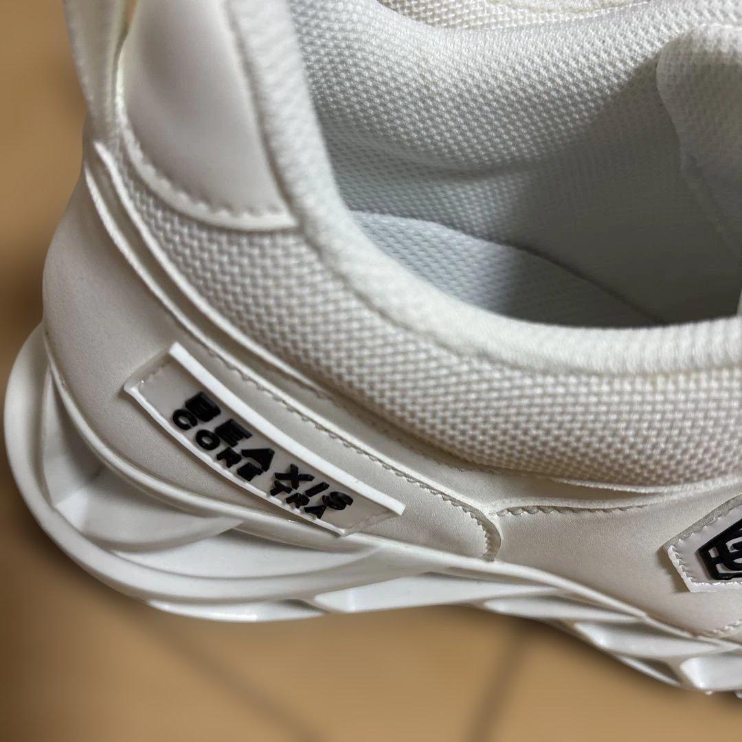 BEAXIS ホワイトスニーカーL size