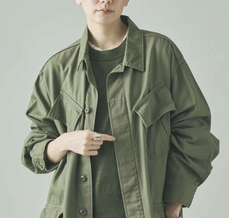 ＆RC カレンソロジー　ファティーグジャケット　curensology