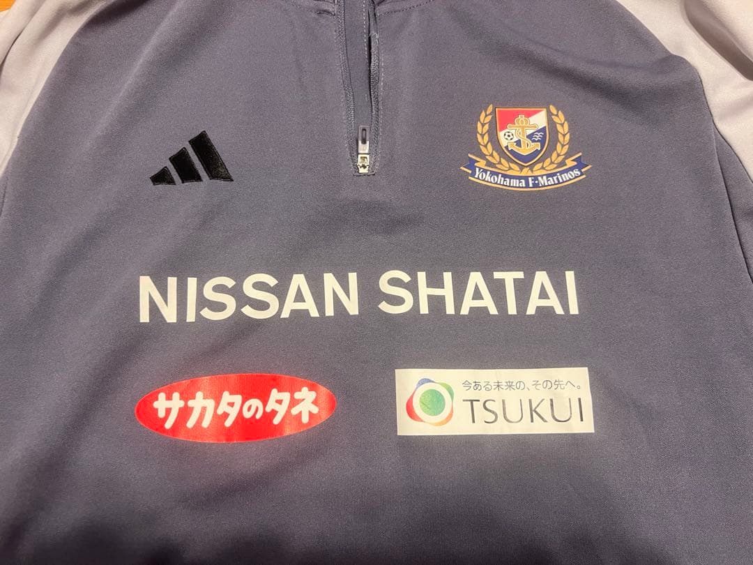 【非売品】横浜F・マリノス adidas 長袖トレーニング支給品