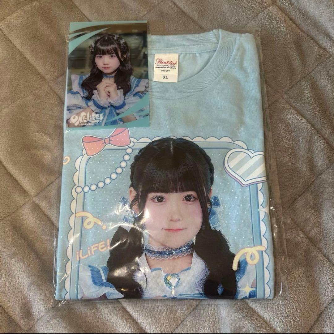 カ*゛様 iLiFE! 虹羽みに オンライン A賞 Tシャツ　クリアカード付き