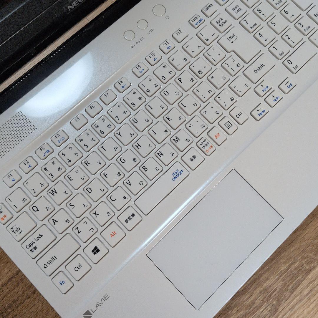 美品◇NEC LAVIE NS350HAW-Y intle i3ノートパソコン