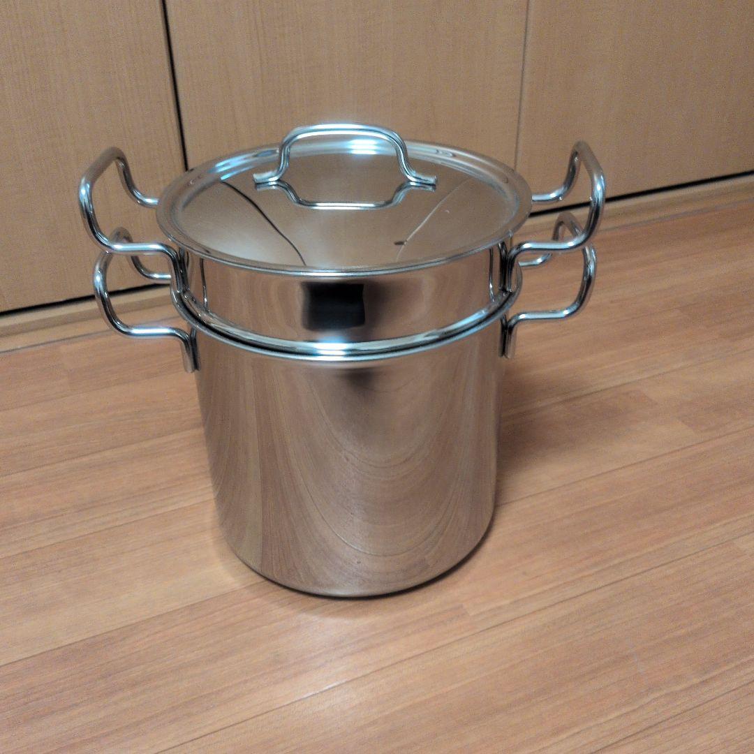 ジオ・プロダクト パスタポット 21cm IH・ガス火対応