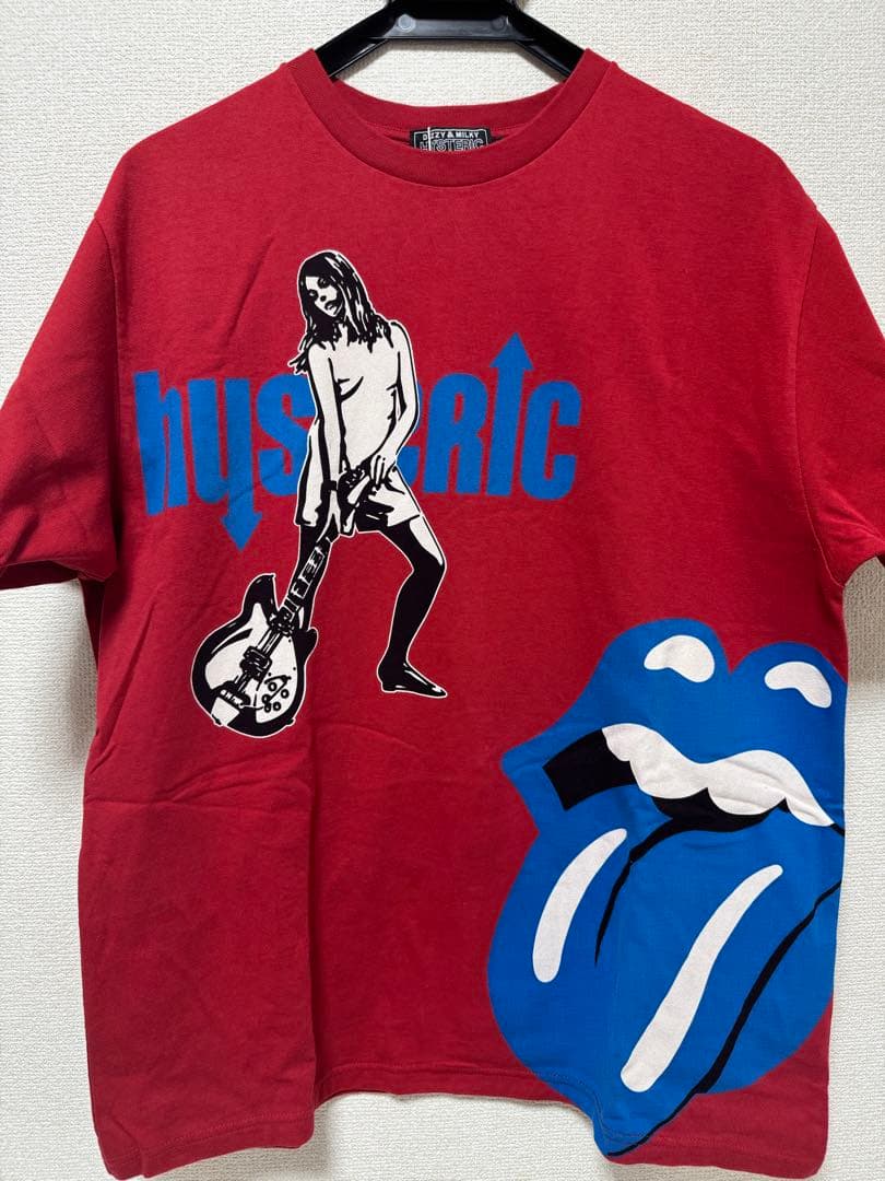 SALE！【未使用】HYSTERIC GLAMOURストーンズTシャツ Lサイズ