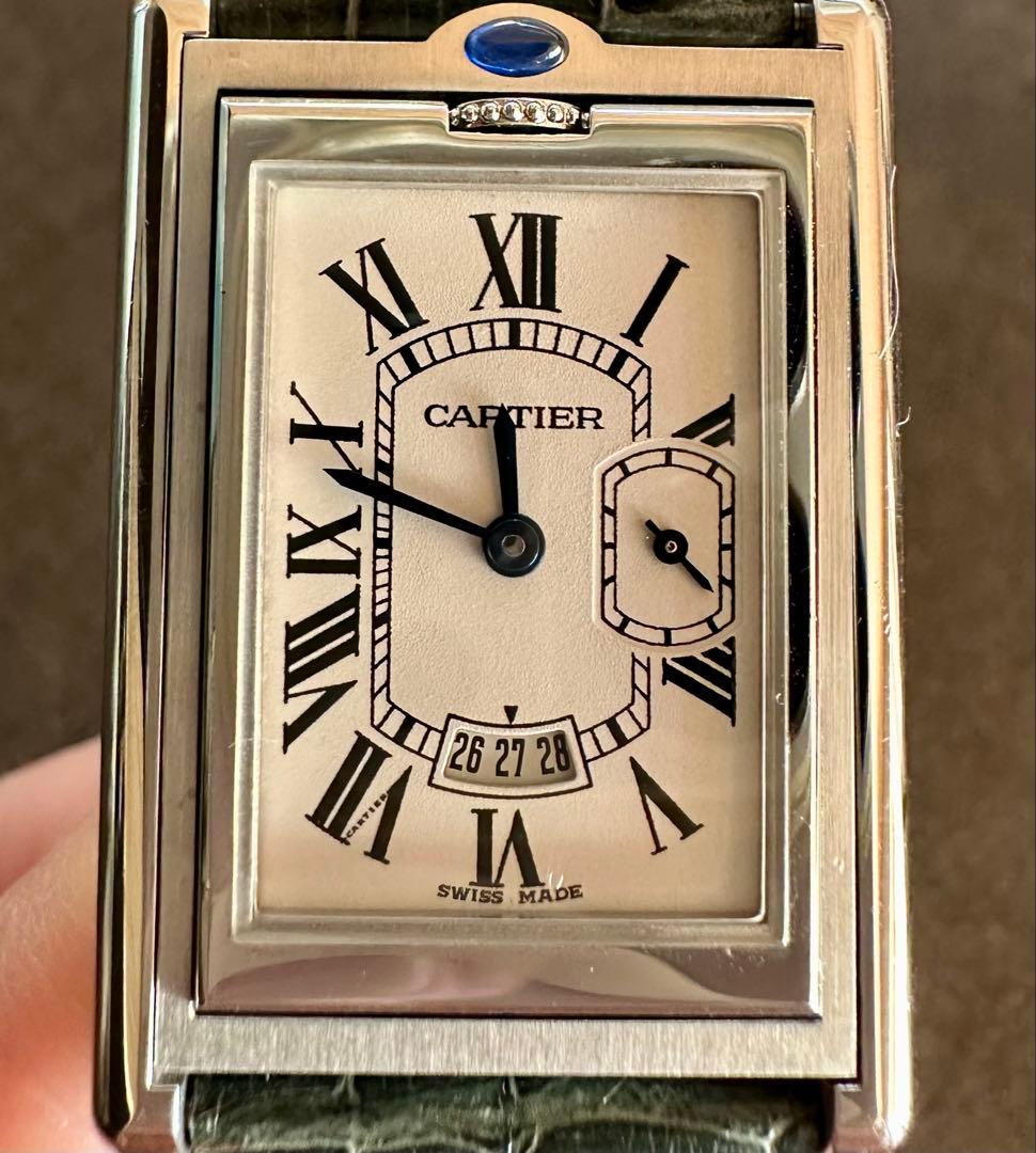 カルティエ　Cartier タンク　バスキュラント