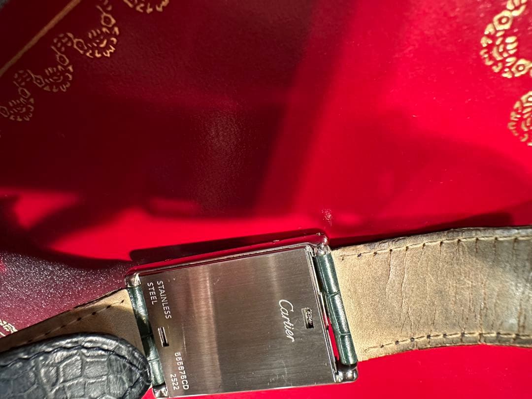 カルティエ　Cartier タンク　バスキュラント