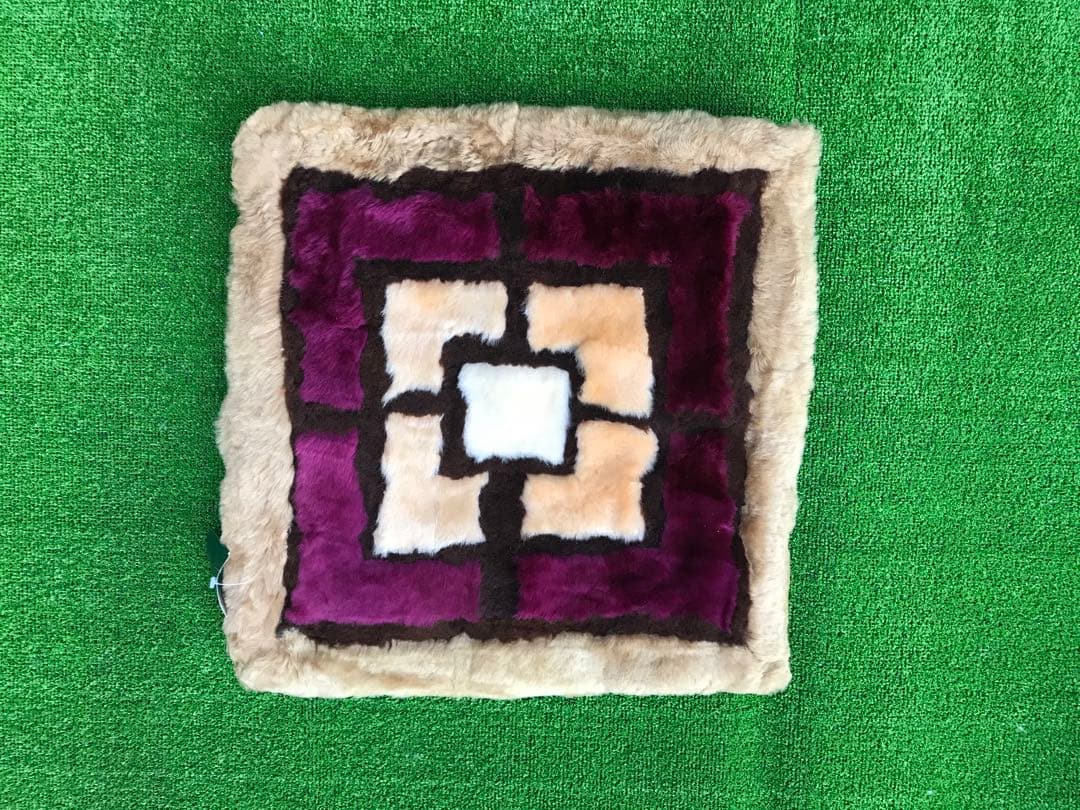 ミニー(プロフ必読)　ムートンクッション5枚