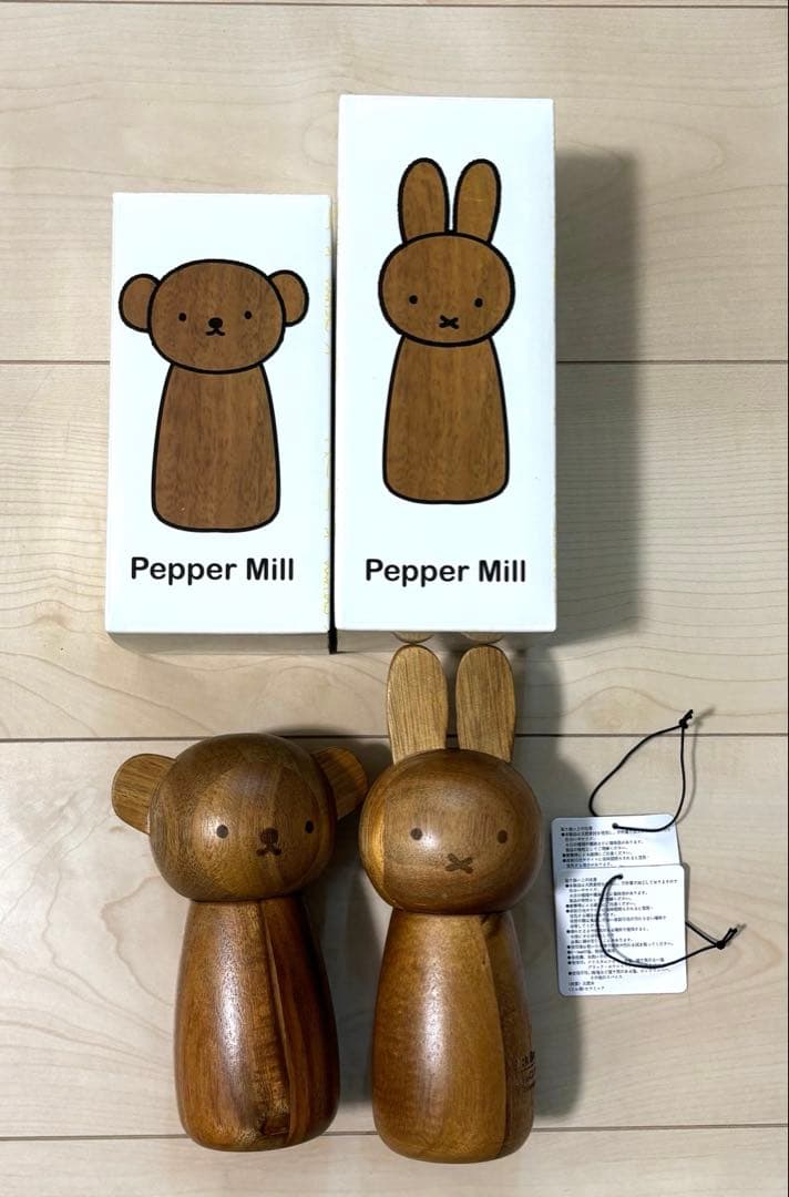 週末価格！ミッフィー ボリス　木製　ミル　ペッパーミル　新品未使用品