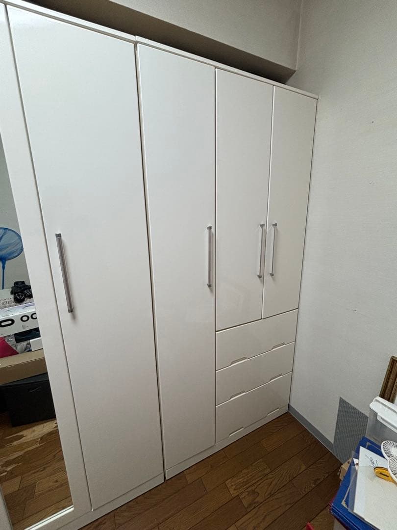 がじらニトリ　白　マルチタンス　FSV-32UV ワードローブ　③