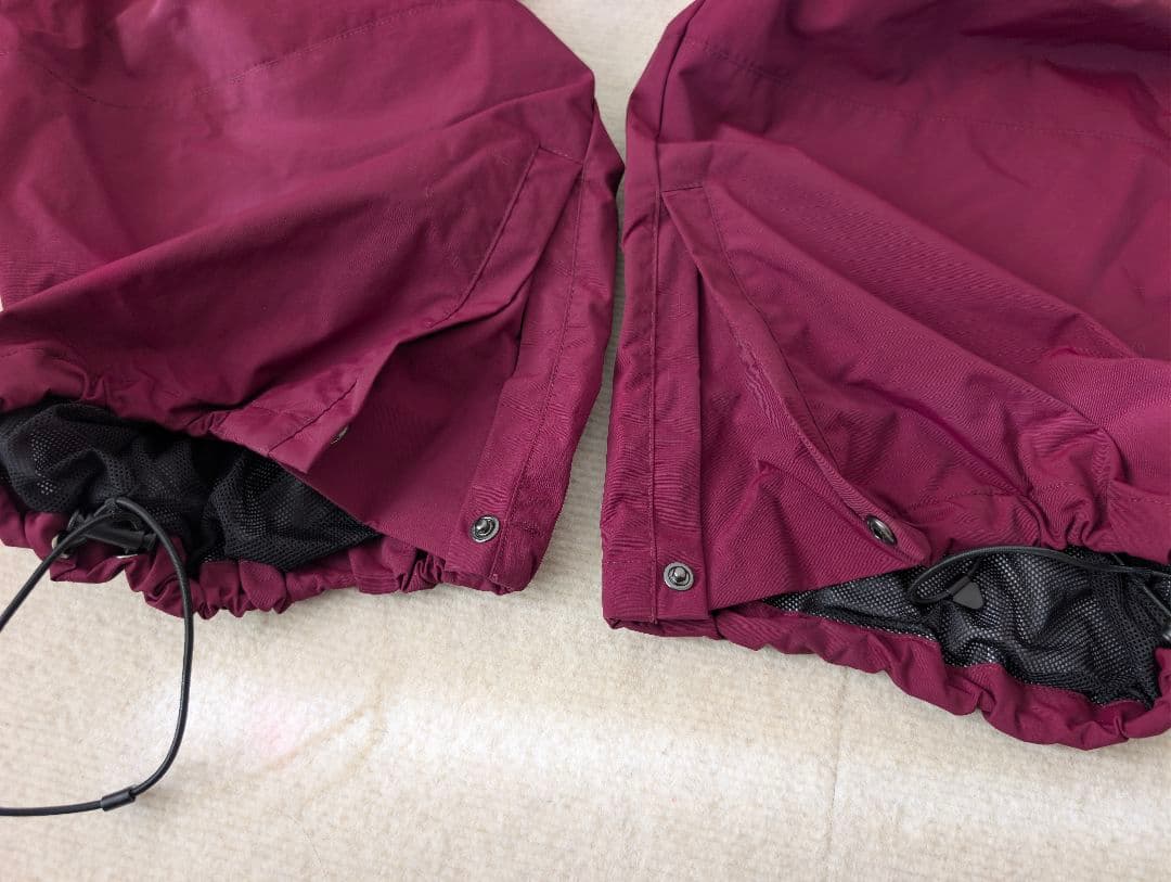 HIMASSMANIA/ハイマスマニア バーガンディ スノーウェア 上下セット