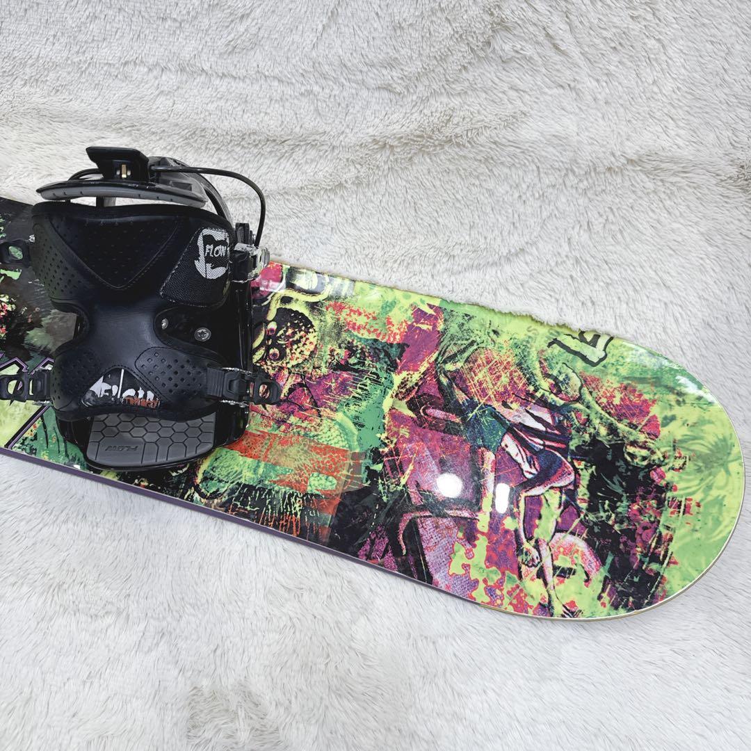 スノーボード フロー FLOWセット VERV TRILOGY 155cm