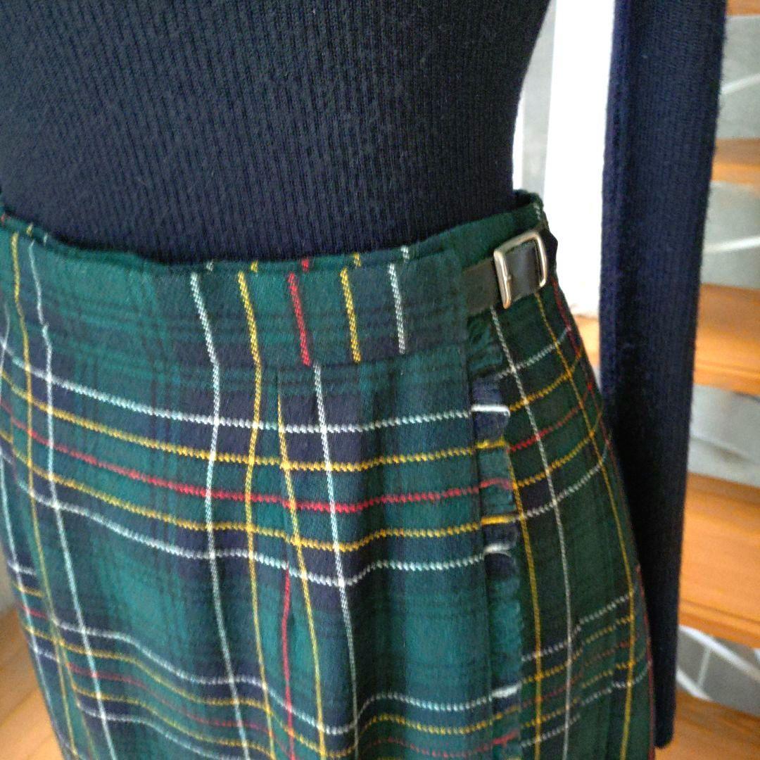 【O'neil of DUBLIN】キルトタータンチェックスカート