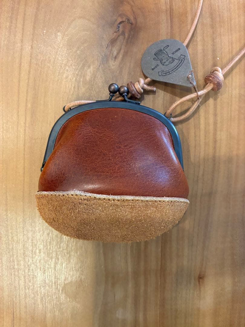 新品未使用品　雨ザラシ工房⭐︎くりがま　レギュラーサイズ　ブラウン　茶⭐︎中サイズ