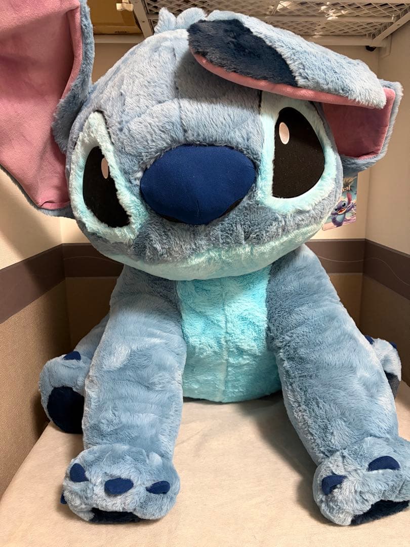 【新品未使用】スティッチ ぬいぐるみ 特大100cm ディズニー　コストコ
