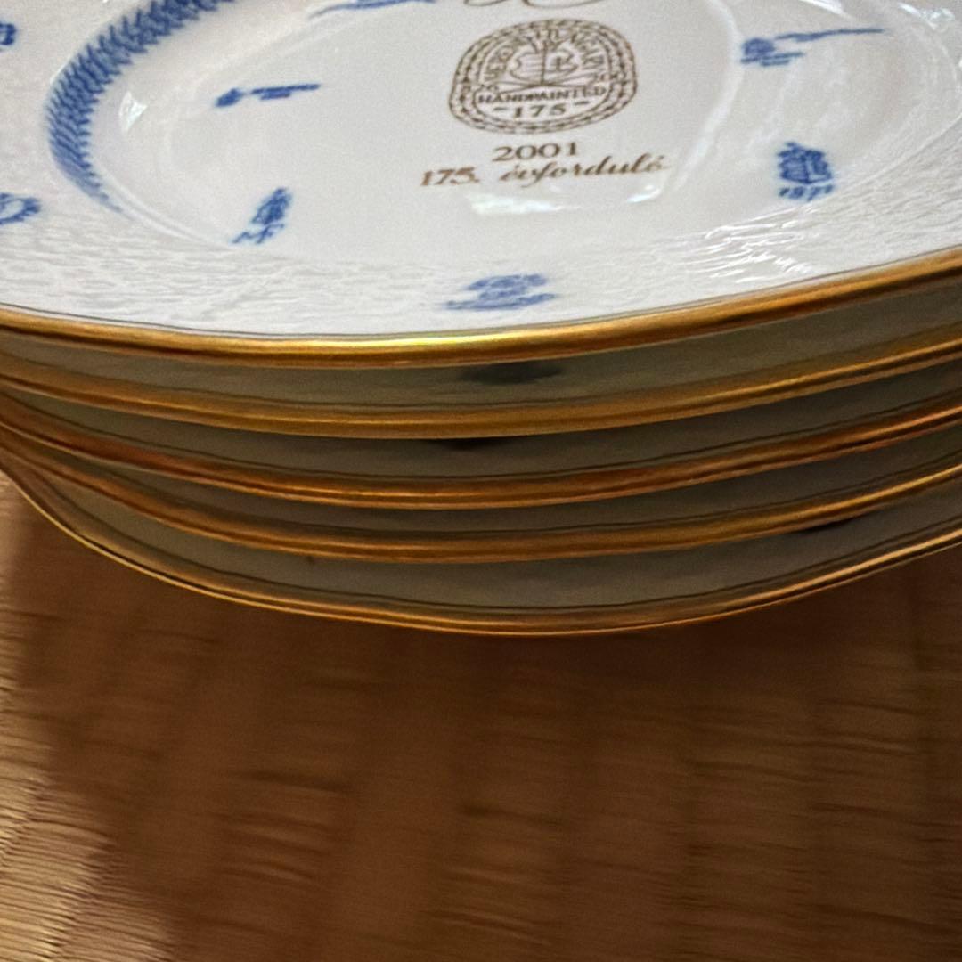 5枚セット　ヘレンド 開窯175周年 記念プレート貴重