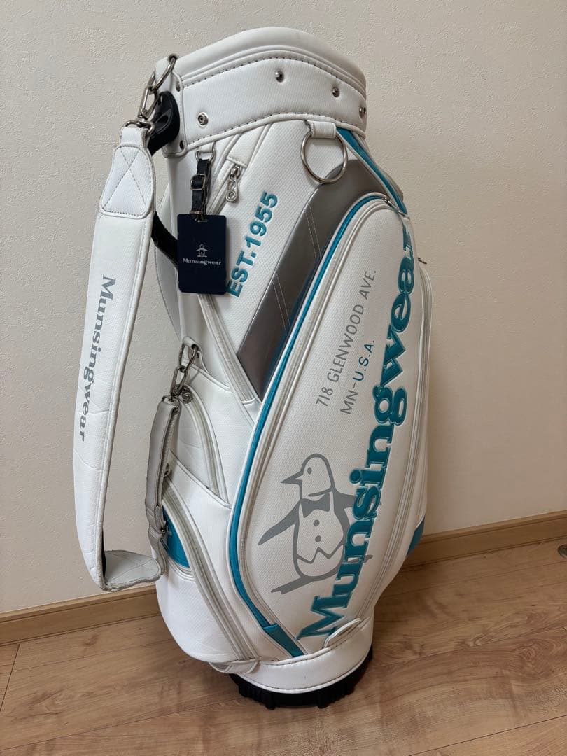 マンシングウェア キャディバッグ 9.5型 6分割 47インチ対応