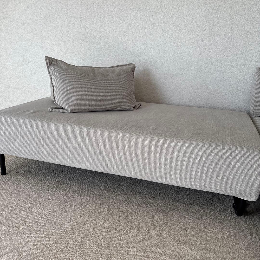 【週末セール】ACTUSアクタス OWN-S フラットソファ キャスター付き