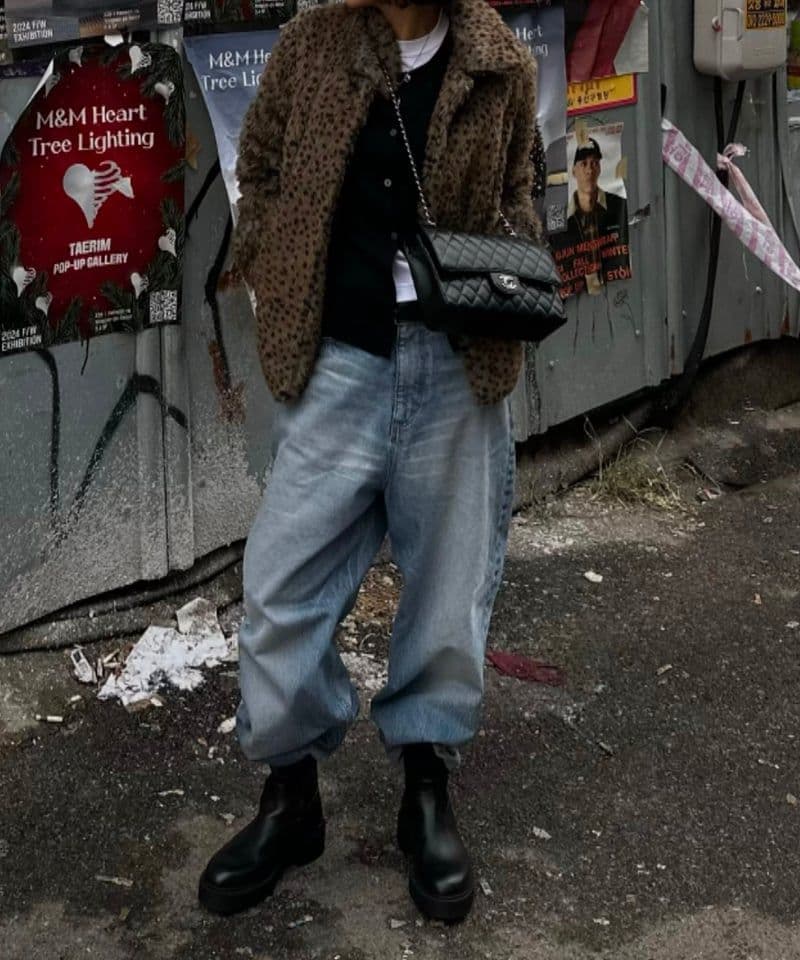 【ok.soon】original wide denim