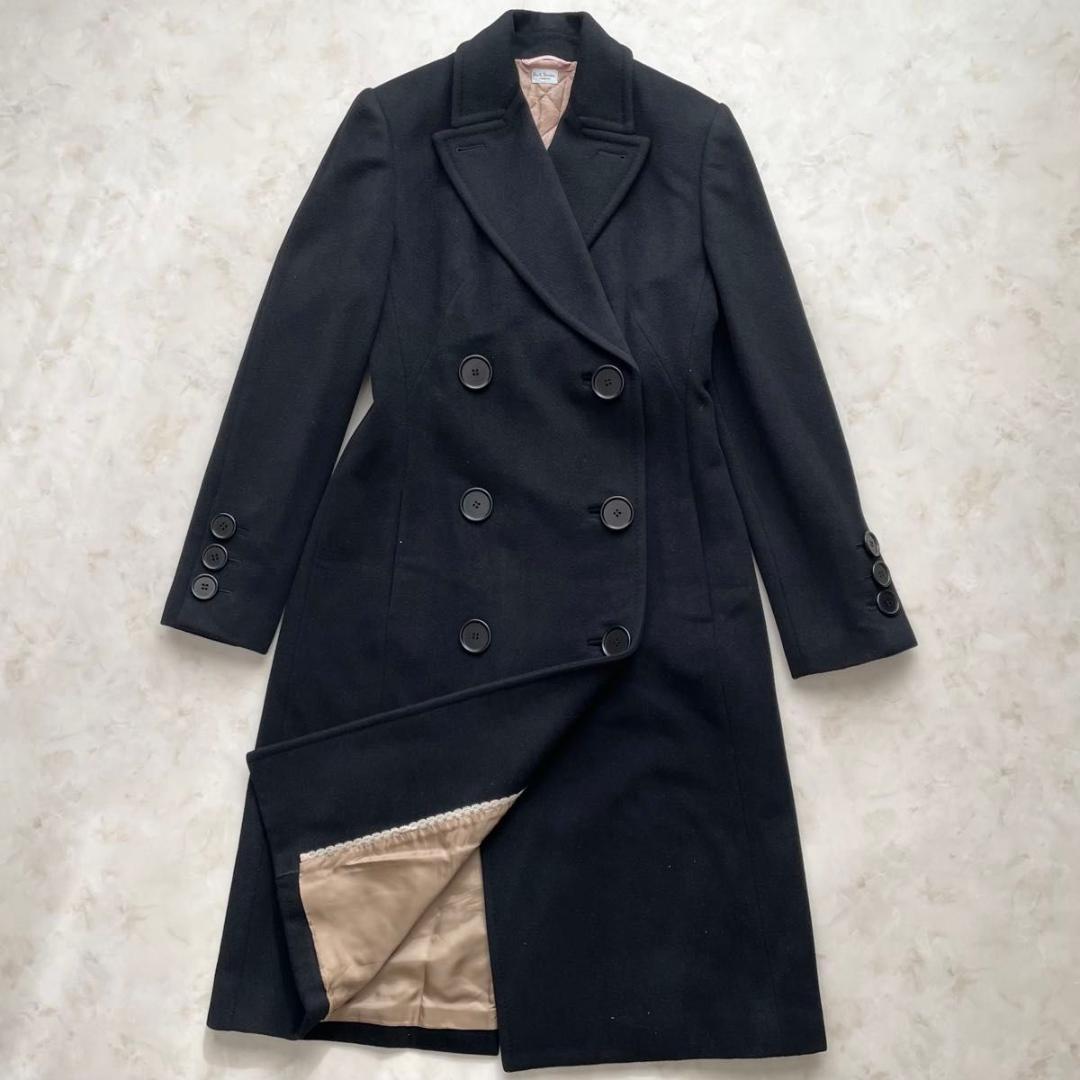 【新品】カシミヤ100％　Paul Smith　ロングコート チェスター　L