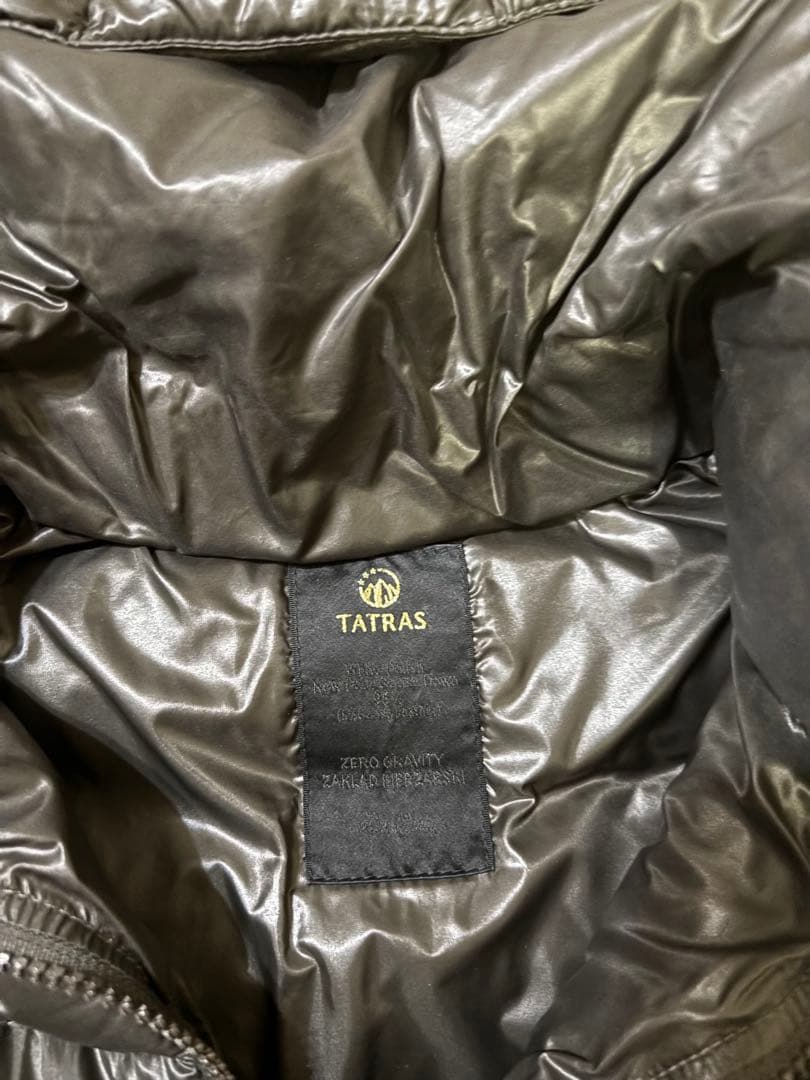 TATRAS チャコールブラックダウンジャケット
