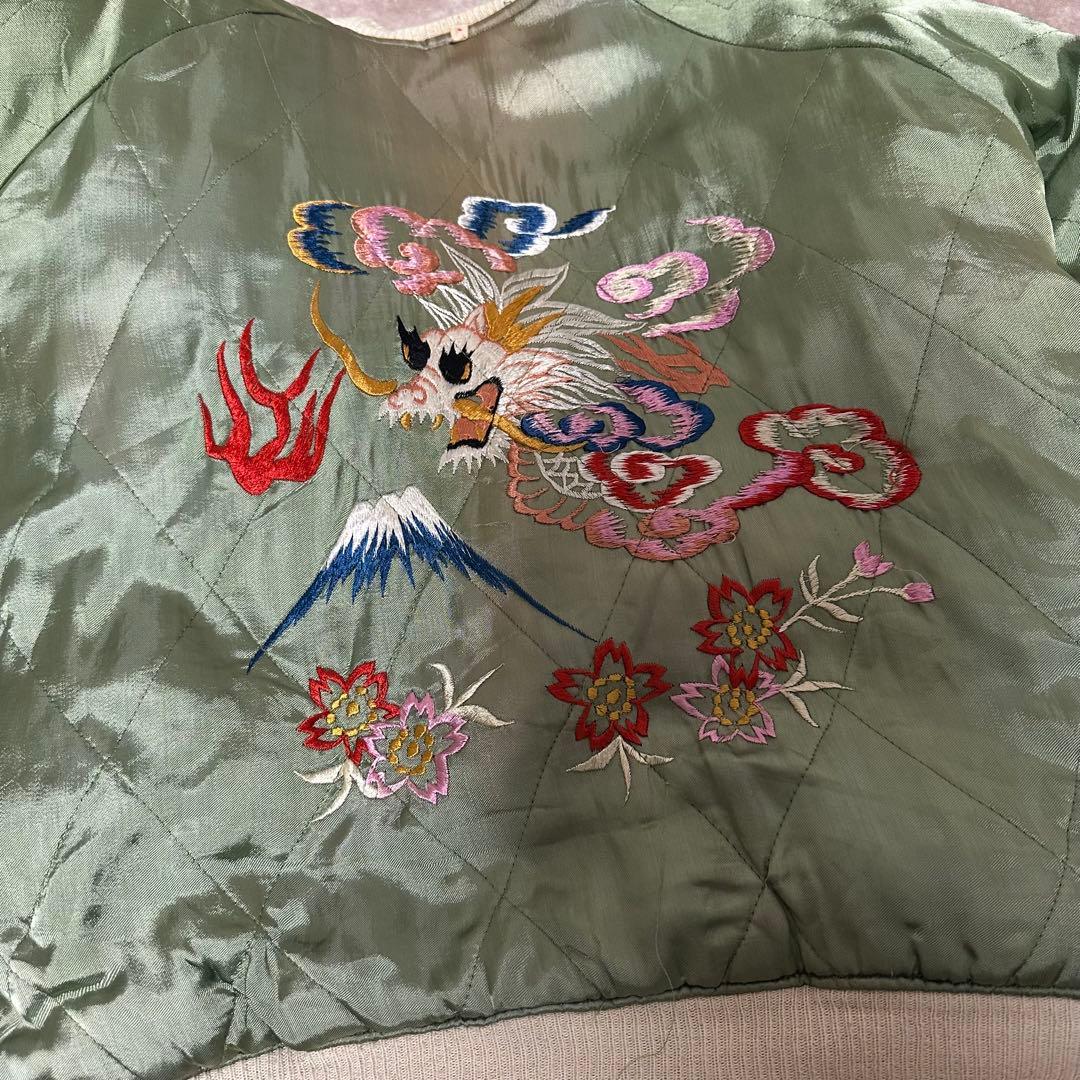 50s 別珍 speed zip 虎 鷹 龍 スーベニア スカジャン