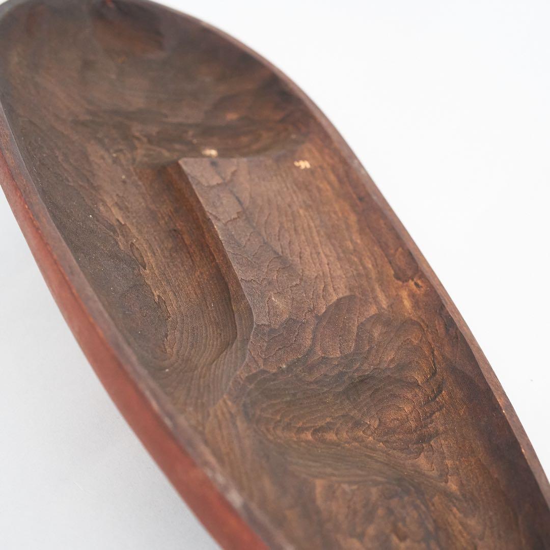 ネイティブカナディアンの面　ウッドカービング