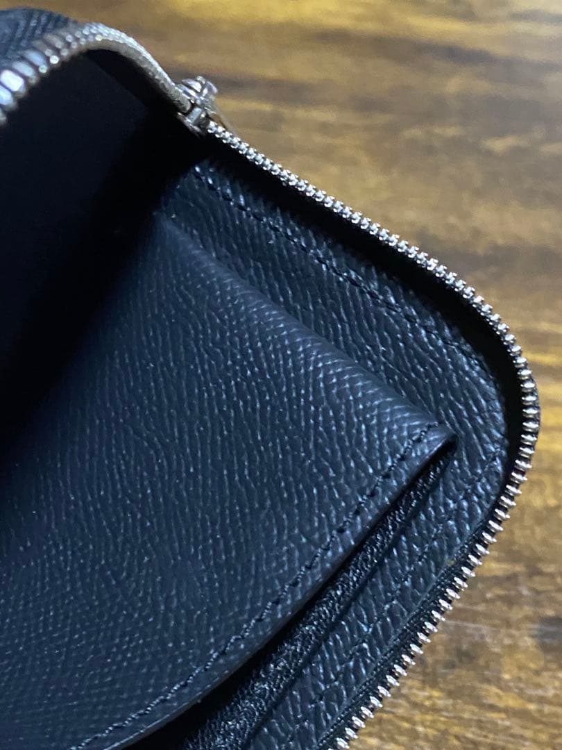 小物 HORWEEN Shell Cordovan LZip Wallet