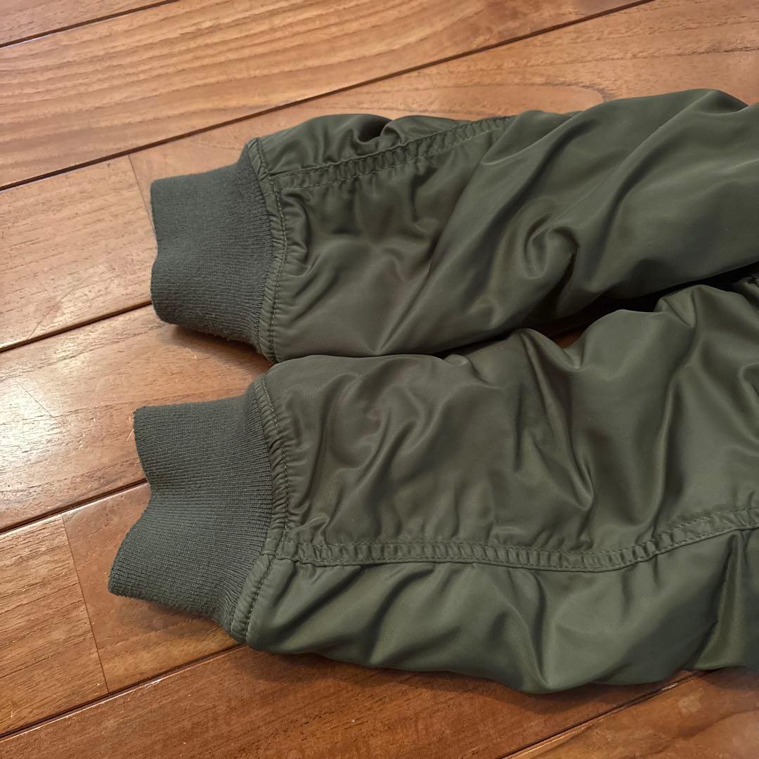 00s OLDGAP B-15 フライトジャケット M 襟ボア 中綿キルティング