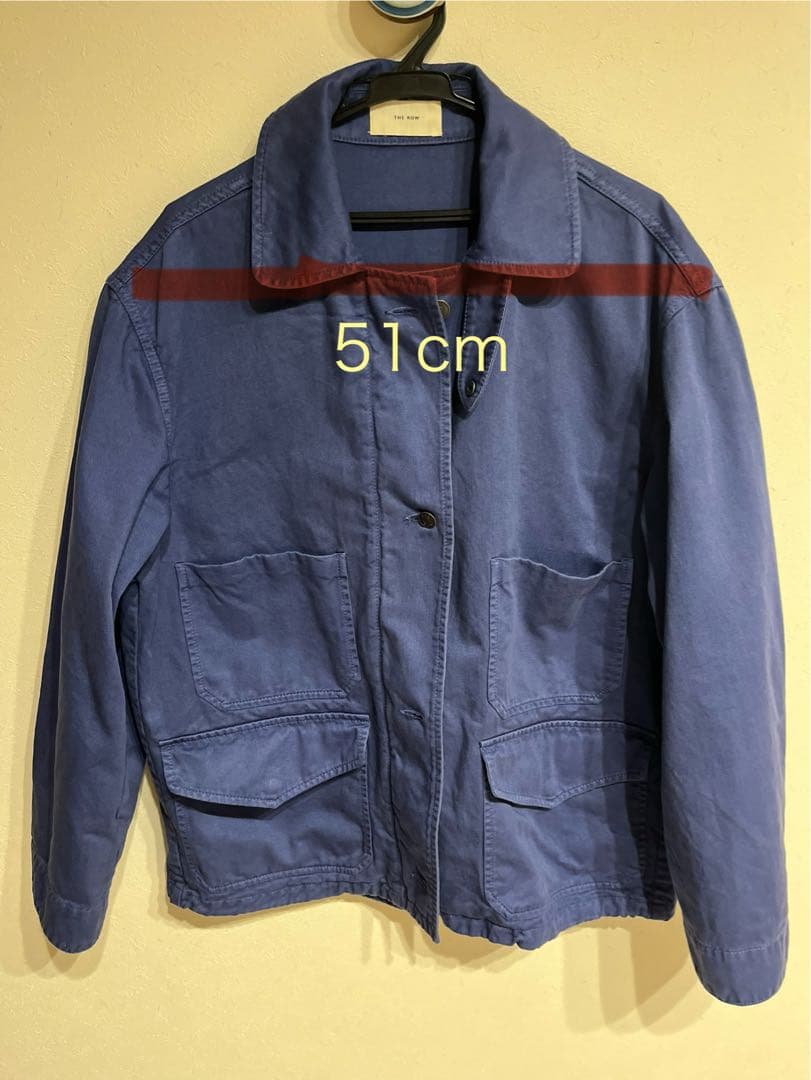 最終値下げ　早いもの勝ち！THE ROW Joleneコットンジャケット 　XS