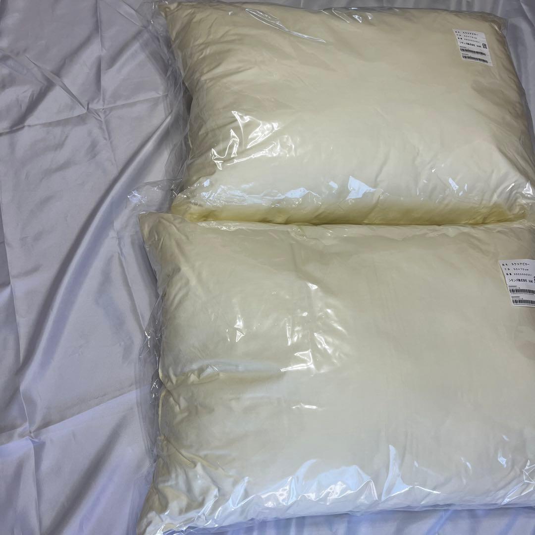未使用未開封　シモンズ　　スクエアピロー　50cm×70cm 日本製　2個セット