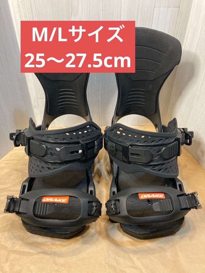 DRAKE RELOAD LTD M/Lサイズ スノーボード ビンディング