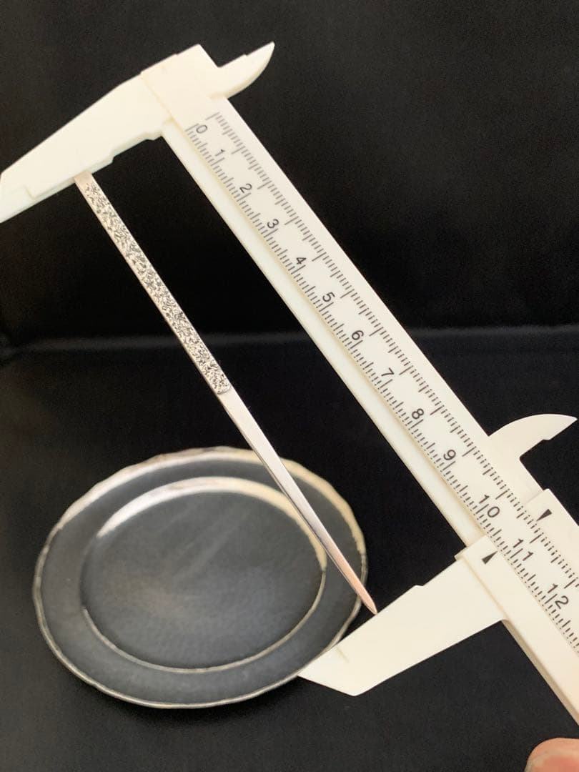 silver 純銀 品位999 総重量51g 銘々皿 豆皿 菓子ピック