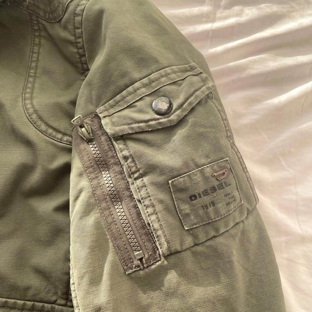 ジャケット・アウター DIESEL N-2B archive y2k flight jacket L