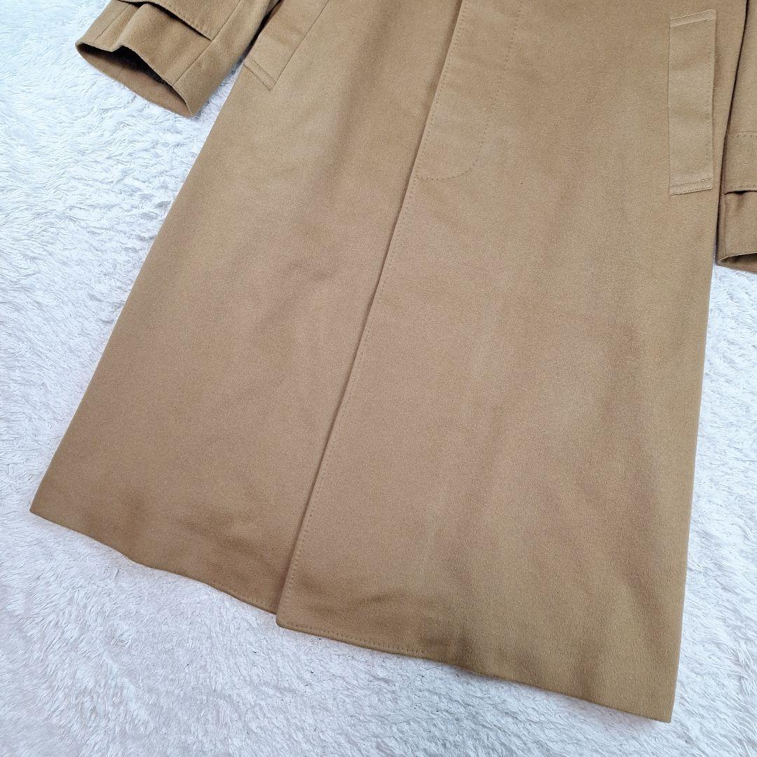 alan martin イタリア生地　カシミヤ100 ステンカラーコート　XL