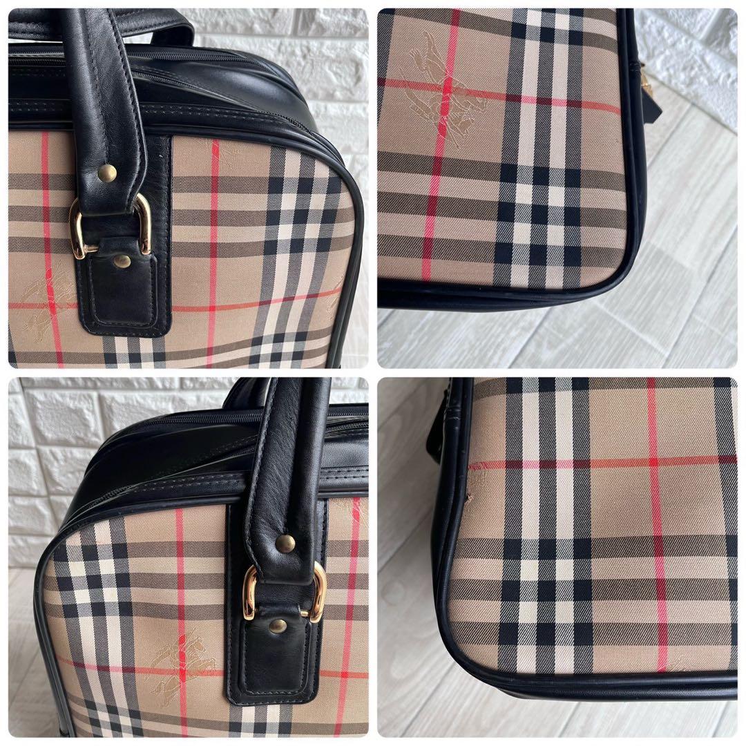 ⭐︎BURBERRY⭐︎ノバチェック ボストンバッグ 大容量 ヴィンテージ