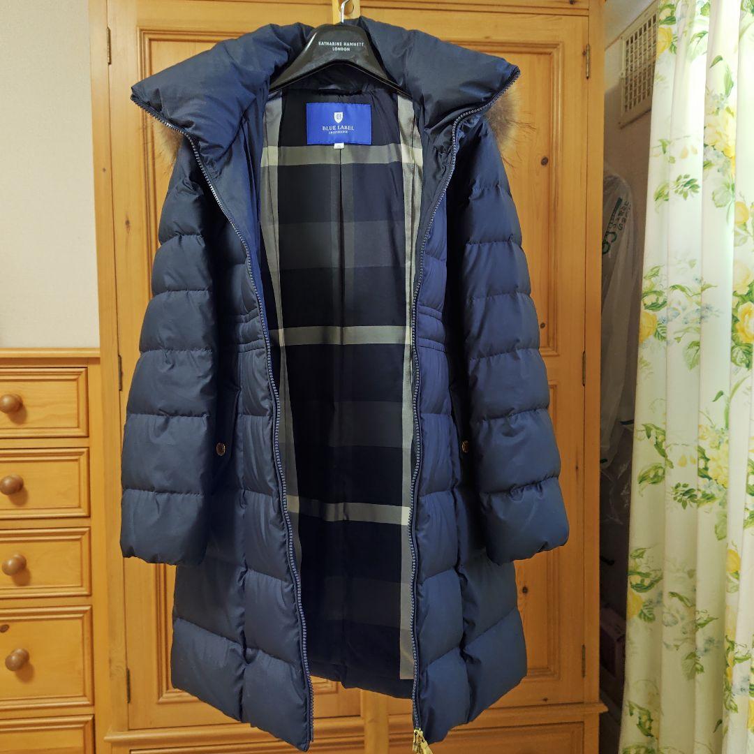 BLUE LABEL CRESTBIREDGE ロングダウンコート