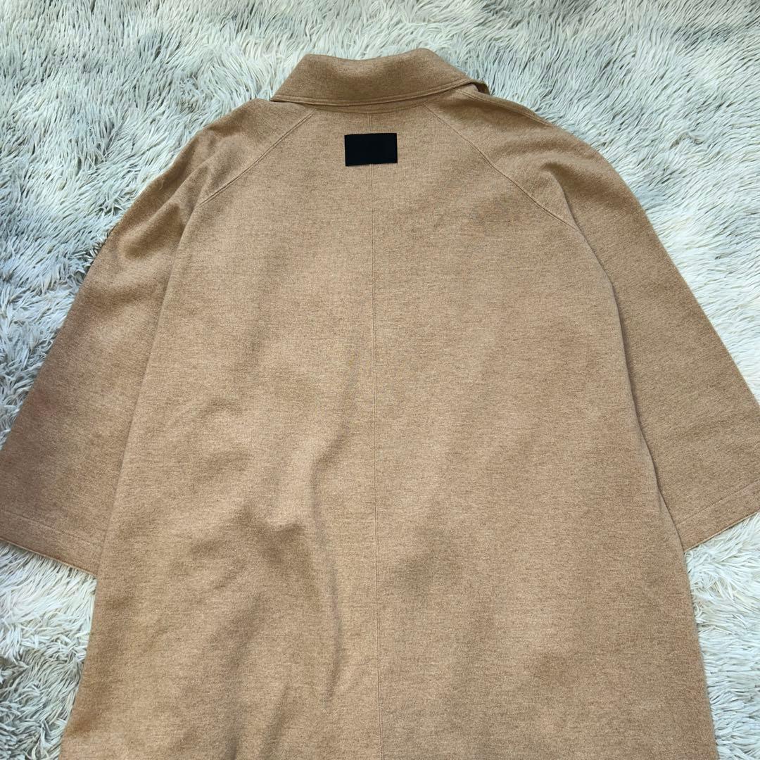 【美品】COGTHEBIGSMOKE ボタンレストレンチコート キャメル