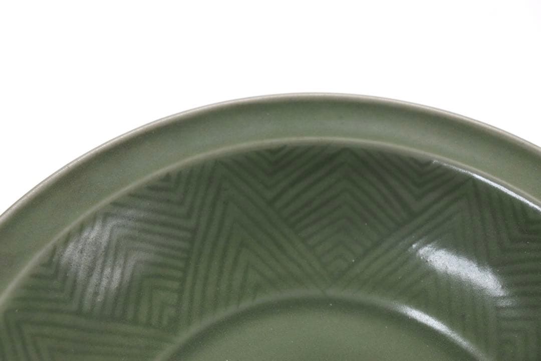 ※中国　龍泉窯　魚紋大皿　青磁　送料込み0814