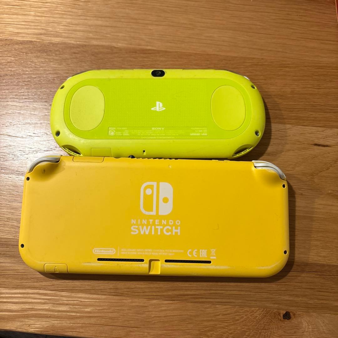 PSヴィータ、任天堂Switchライト